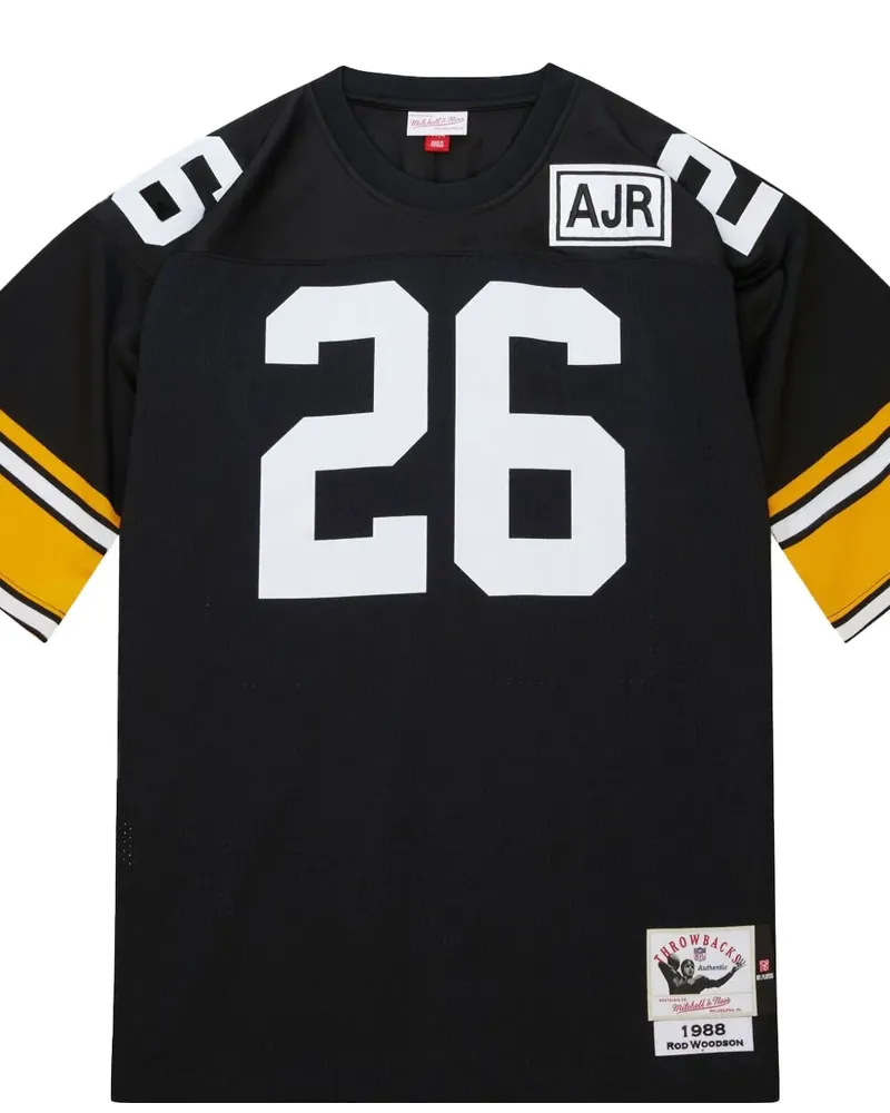 Mitchell & Ness NFL Dark "Steelers 1988 Rod Woodson" Jersey - Schwarz Schwarz
