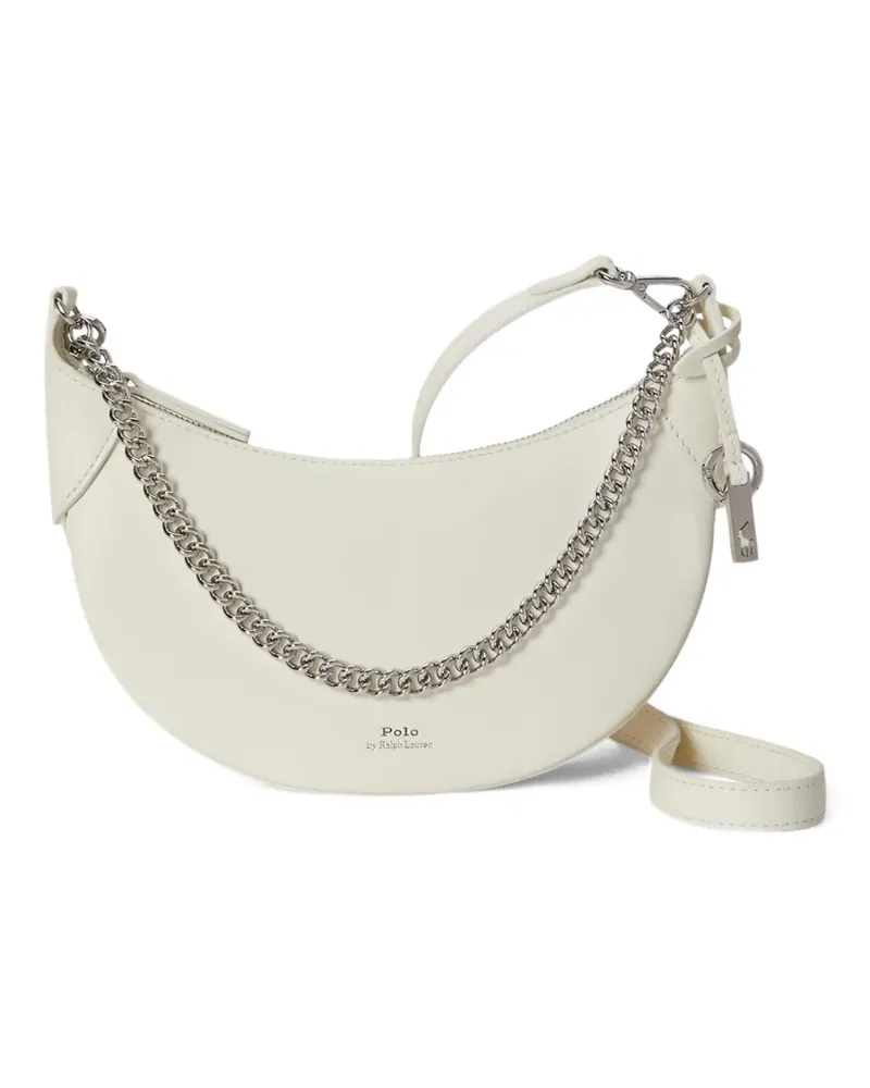 Ralph Lauren Polo ID Schultertasche - Weiß Weiß