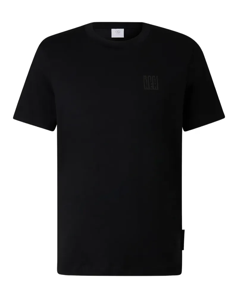 Bogner Ryan T-Shirt mit Logo-Patch - Schwarz Schwarz