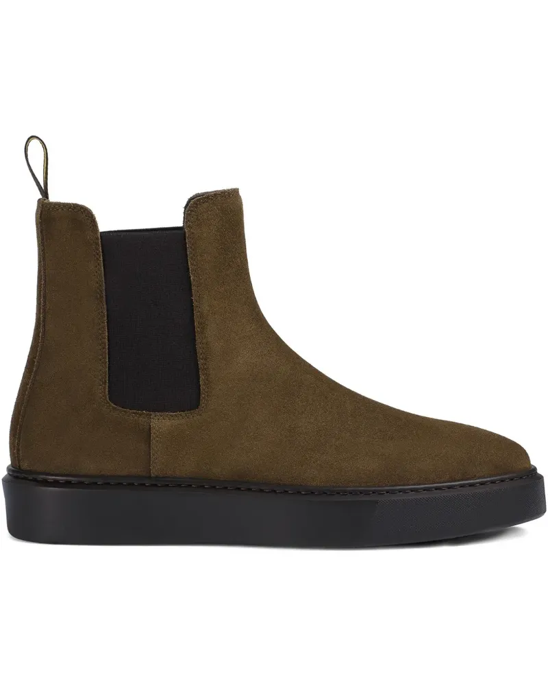 Doucal´s Havana suede Chelsea boots - Braun Braun