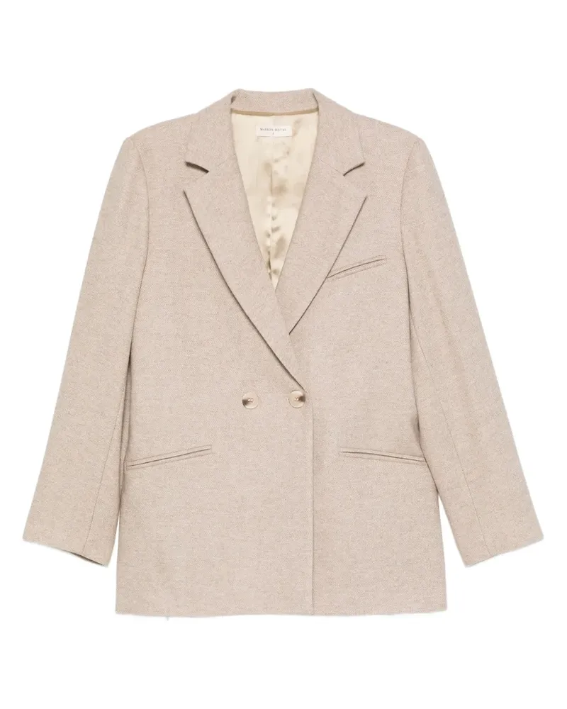 MAISON HOTEL Doppelreihiger Anna Blazer - Nude Nude