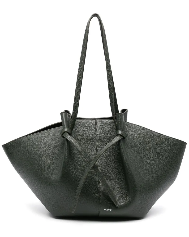 YUZEFI Große Mochi Schultertasche - Grün Grün