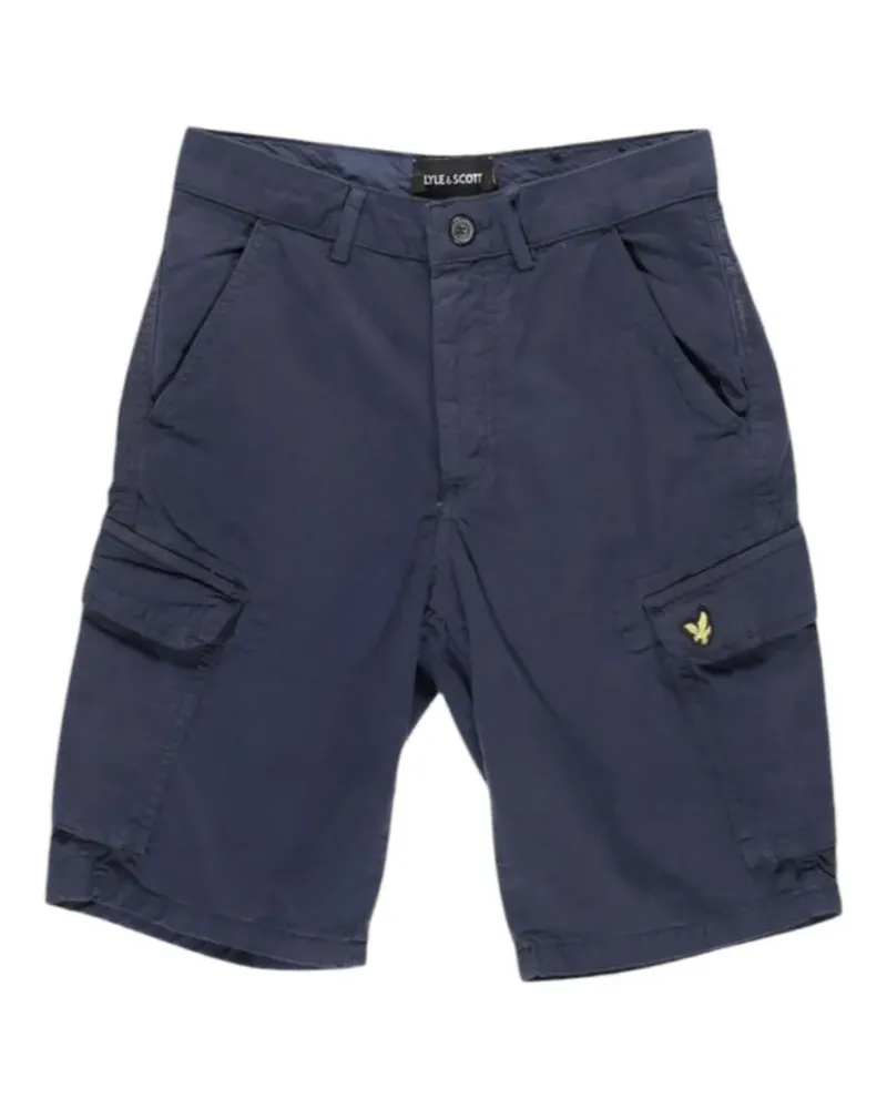 Lyle & Scott button-fastening cargo shorts - Blau Blau