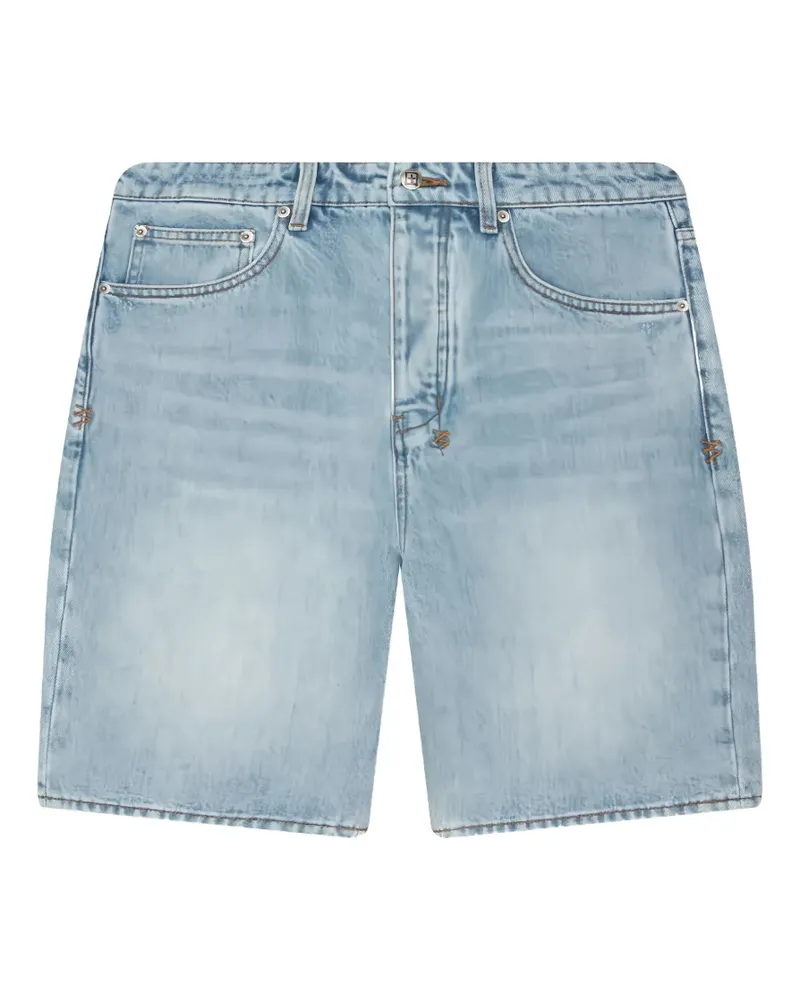 ksubi Anti K embroidered shorts - Blau Blau