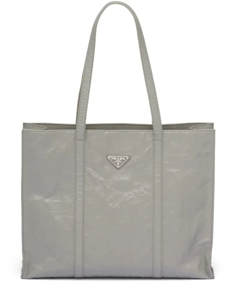 Prada Großer Shopper - Grau Grau