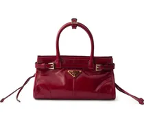 Mini Bonnie Tote Bag mit Schnalle - Rot