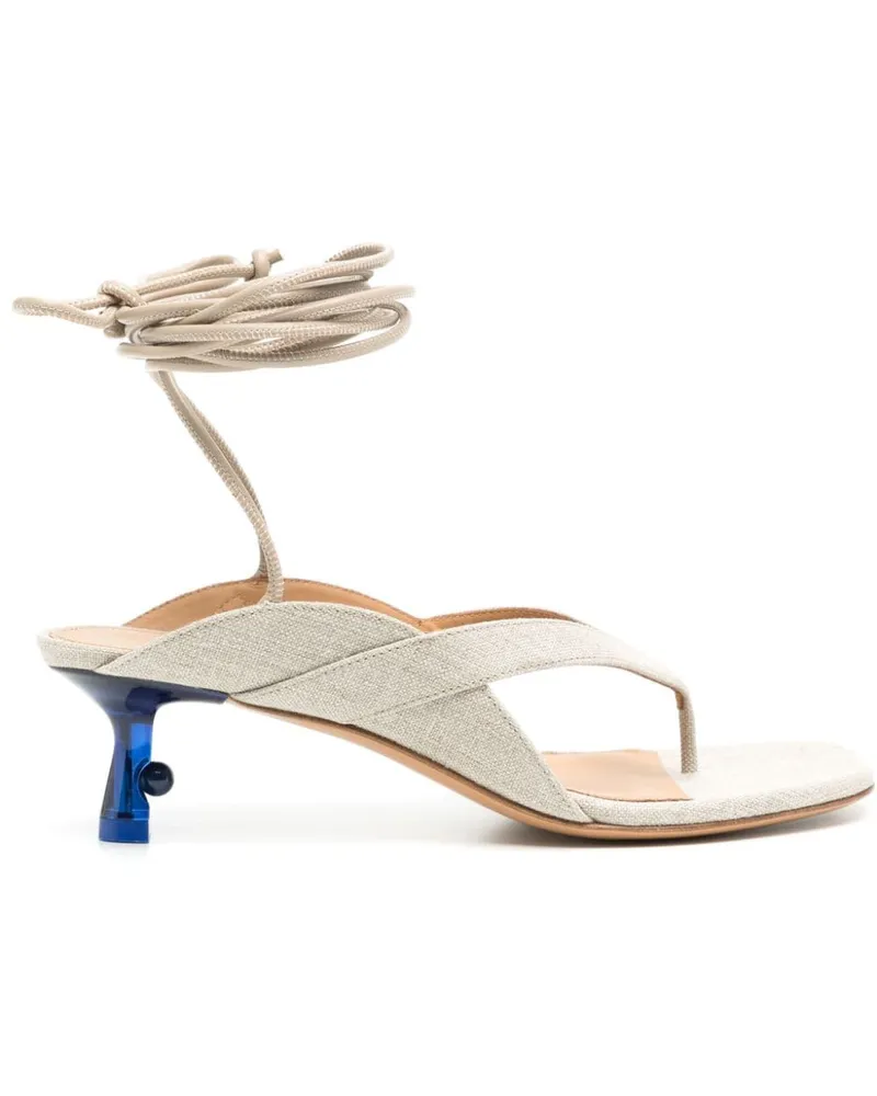 OFF-WHITE Lollipop Sandalen 50mm - Nude Nude