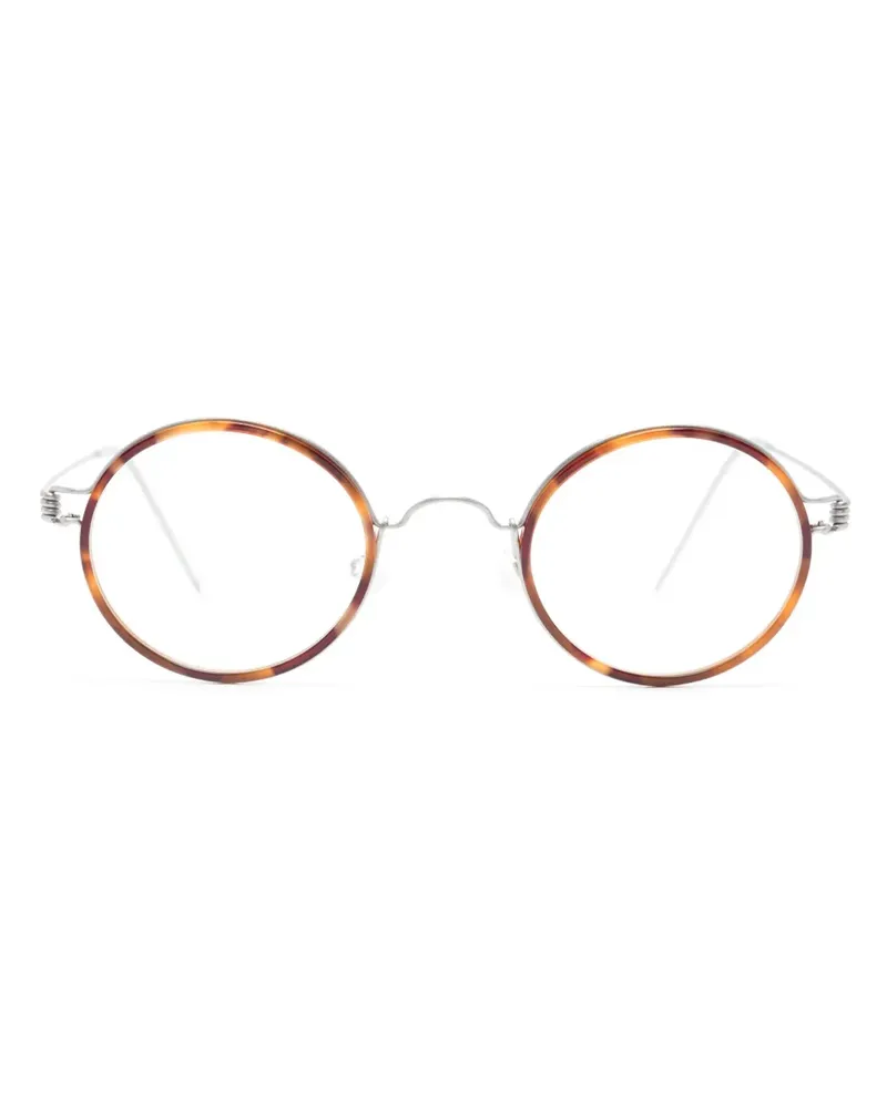 Lindberg Runde K10 Brille - Braun Braun