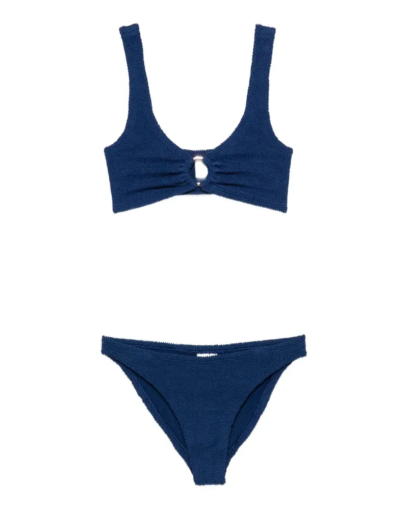 Hunza G Julia hoop-detail bikini - Blau Blau