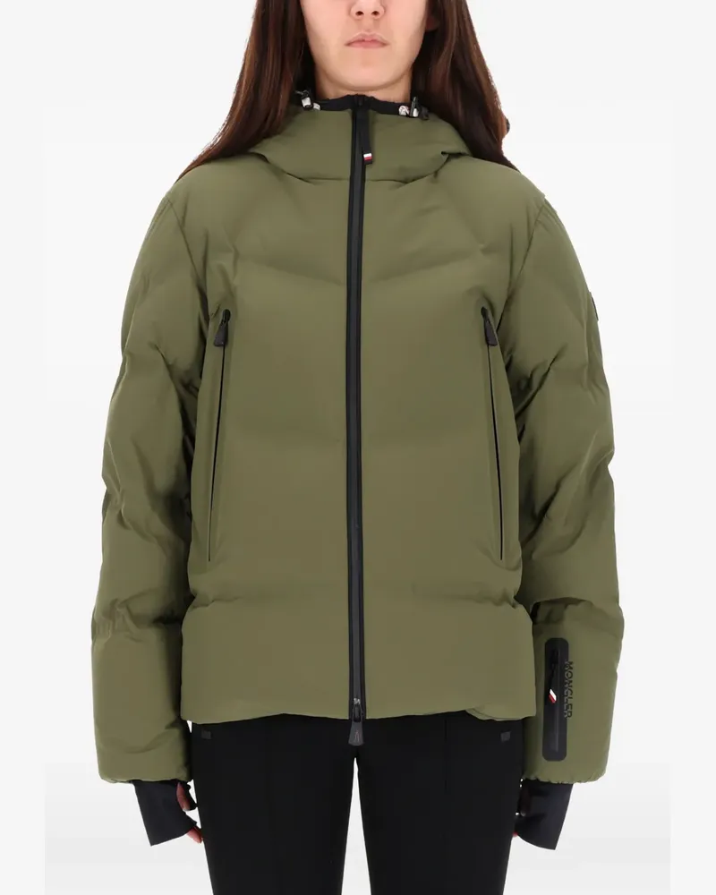 Moncler Kapuzenjacke mit Reißverschluss - Grün Grün