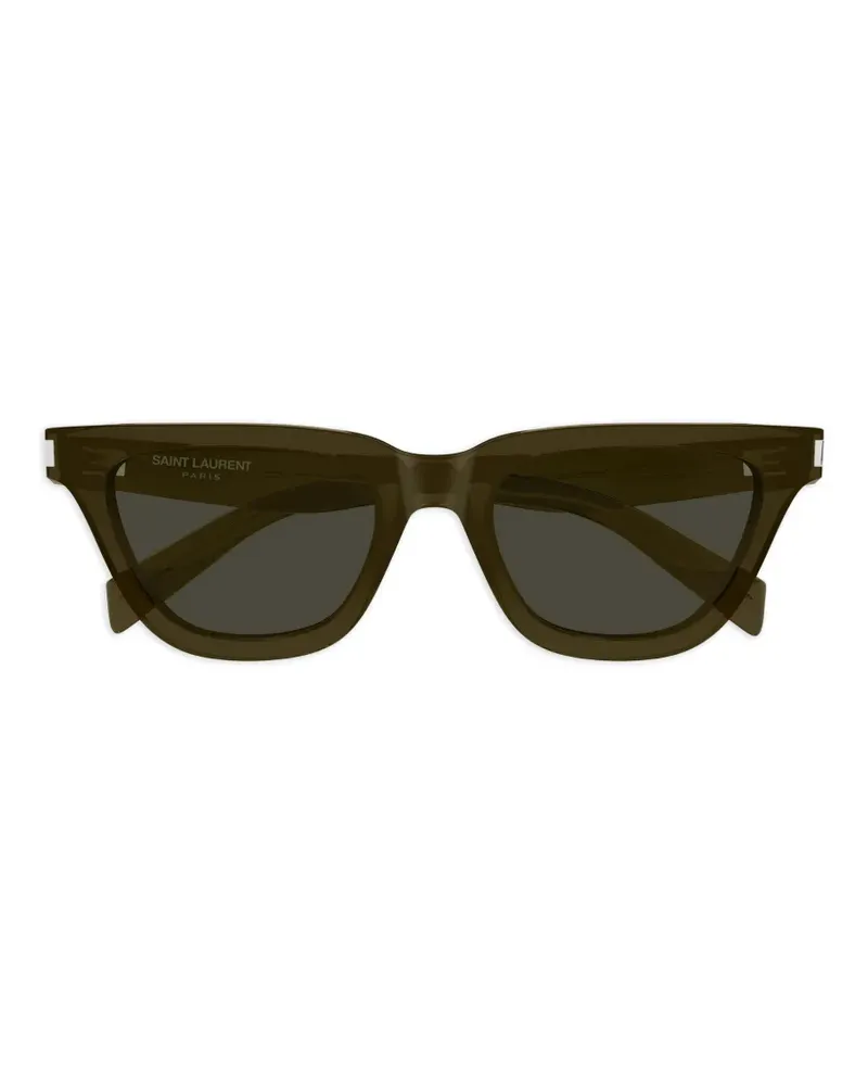 Saint Laurent Sonnenbrille mit Cat-Eye-Gestell - Braun Braun