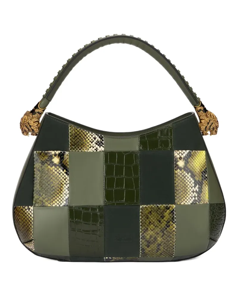 Roberto Cavalli Roar Handtasche - Grün Grün