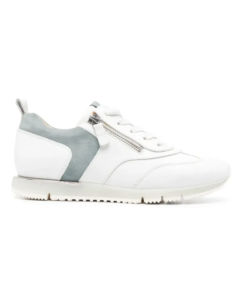 Gabor 83.471 F zip-up lace-up sneakers - Weiß Weiß