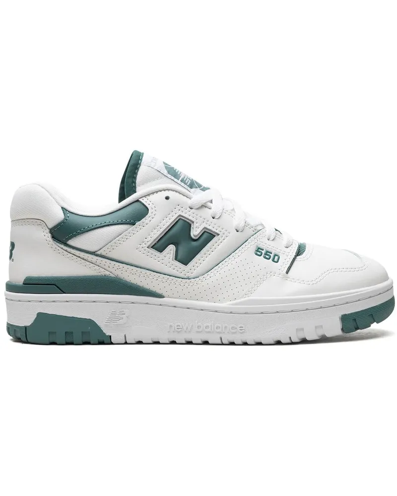 New Balance 550 "Reflection/New Spruce" Sneakers - Weiß Weiß