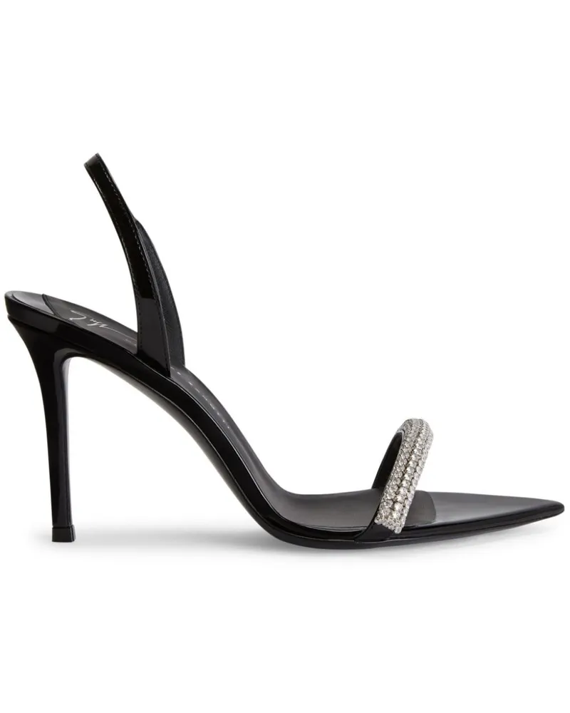 Giuseppe Zanotti Intriigo Galassia Sandalen 90mm - Schwarz Schwarz