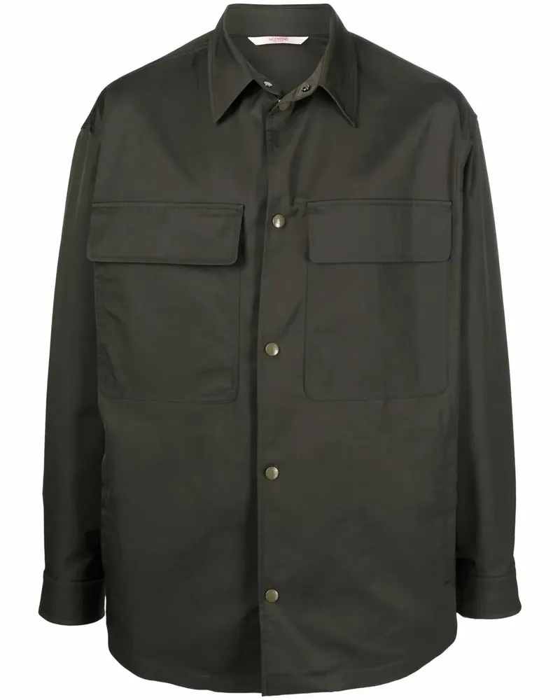 Valentino Garavani Klassische Hemdjacke - Grün Grün