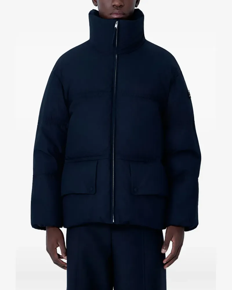 Moncler padded quilted jacket - Blau Blau