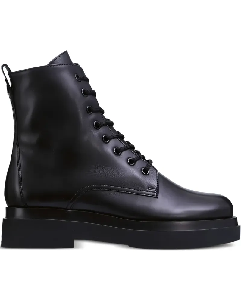 Högl Jay Bikerstiefel mit Schnürung - Schwarz Schwarz