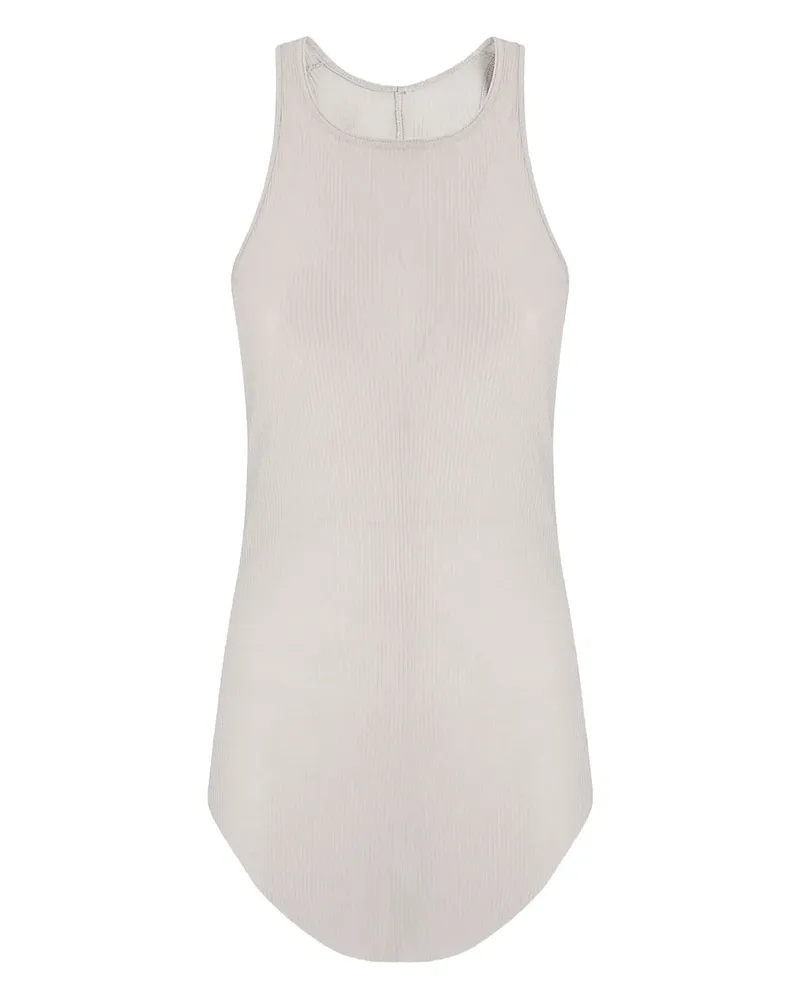 Rick Owens Geripptes Oberteil - Nude Nude