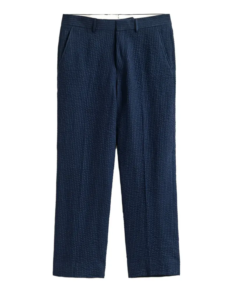 Gant textured trousers - Blau Blau
