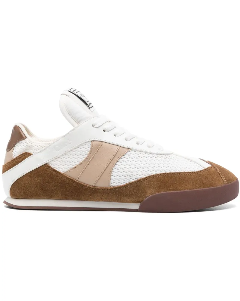 Chloé Kick Sneakers - Weiß Weiß