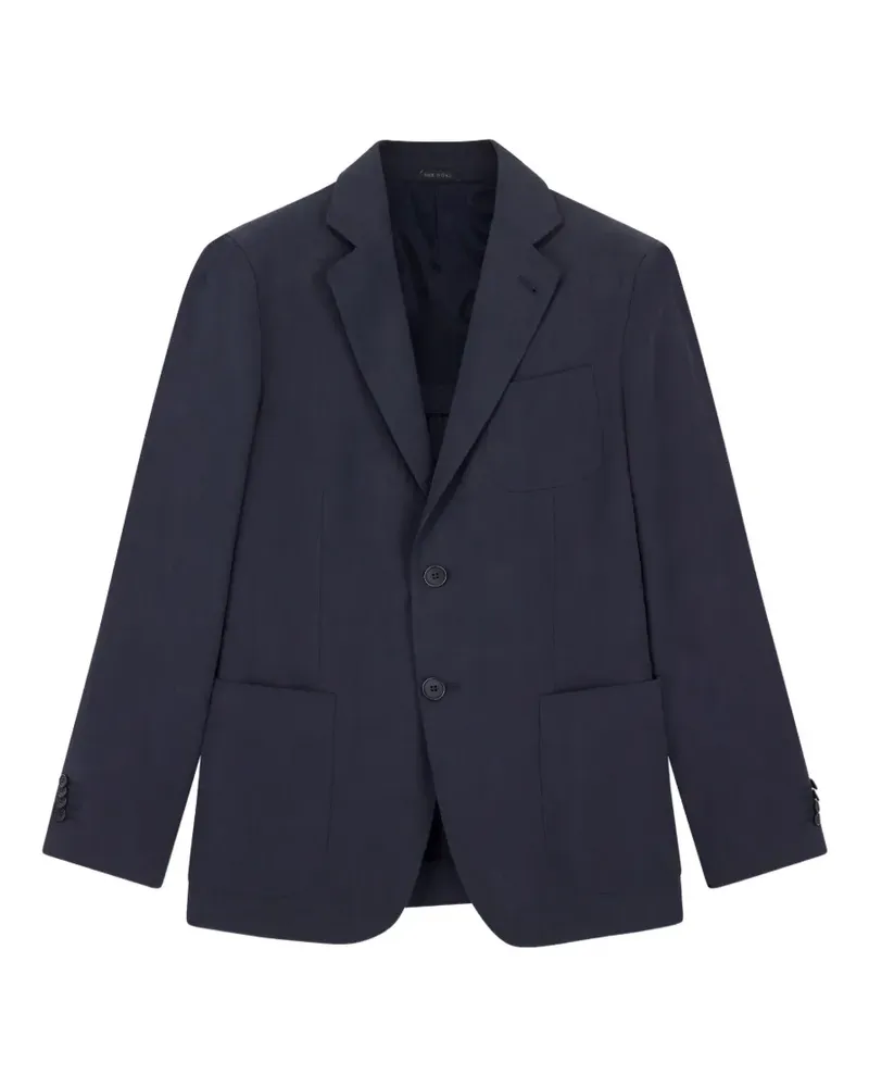 Giorgio Armani Sakko aus Leinen - Blau Blau