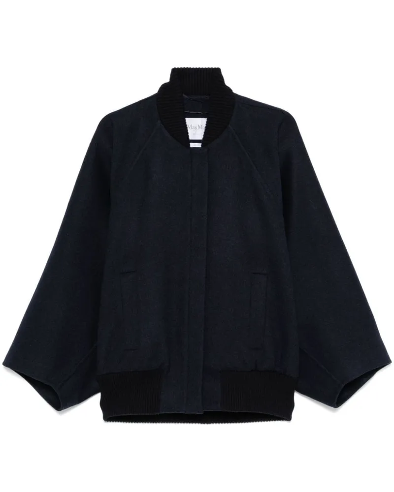 Max Mara Zenone Bomberjacke - Blau Blau