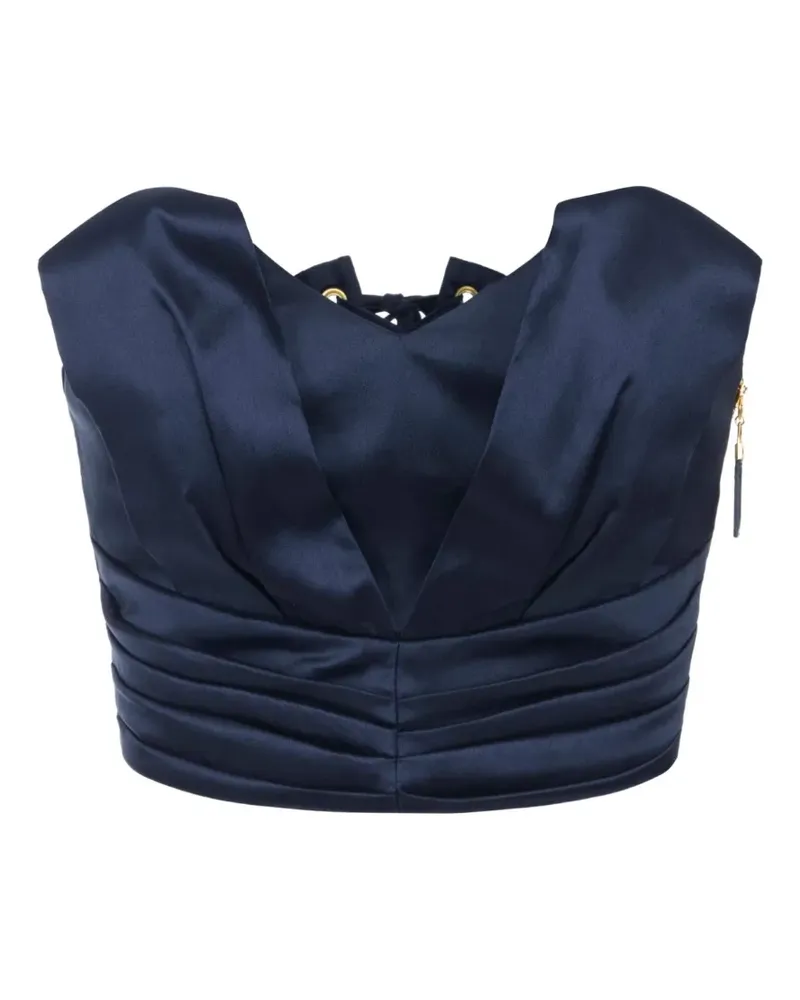 Elisabetta Franchi Gazar Oberteil - Blau Blau