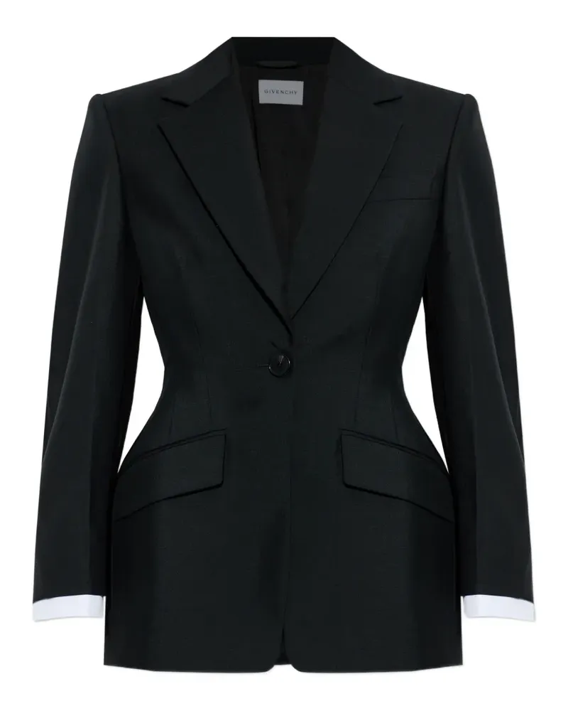 Givenchy Klassisches Sakko - Schwarz Schwarz