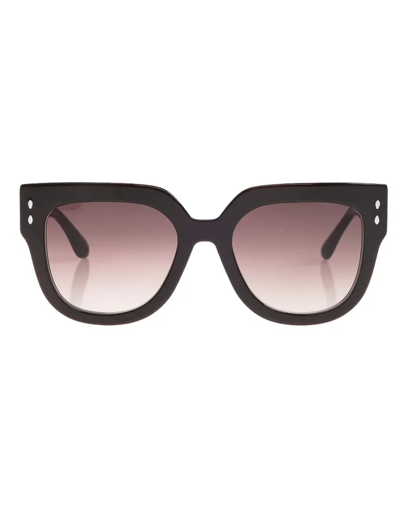 Isabel Marant Cat-Eye-Sonnenbrille - Schwarz Schwarz