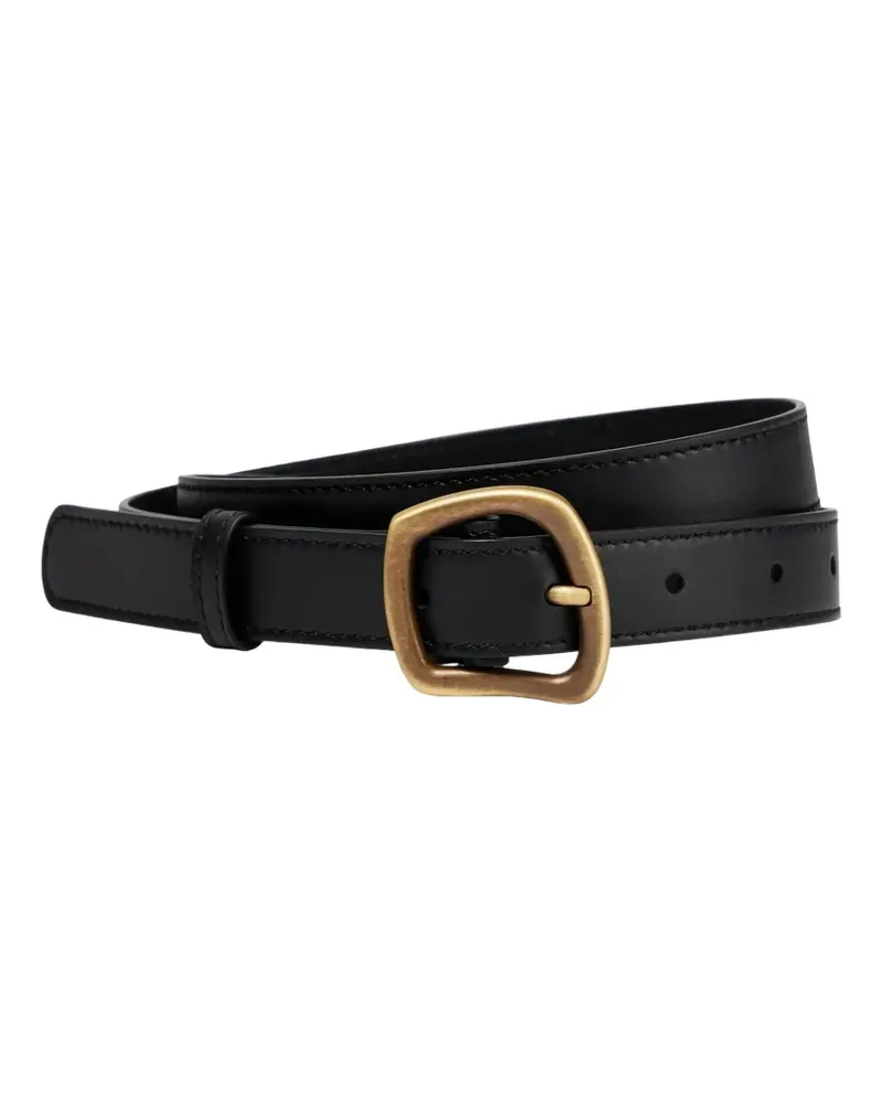 Gabriela Hearst Simone leather belt - Schwarz Schwarz