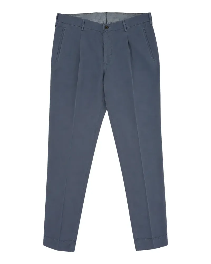 Incotex Hose mit geradem Bein - Blau Blau