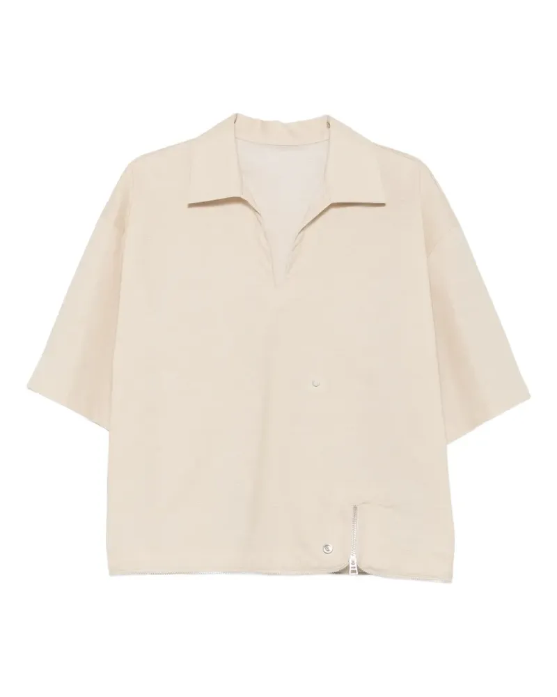 Issey Miyake Fasten Up top - Nude Nude