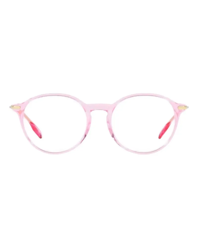 Burberry Alisson Brille mit rundem Gestell - Rosa Rosa