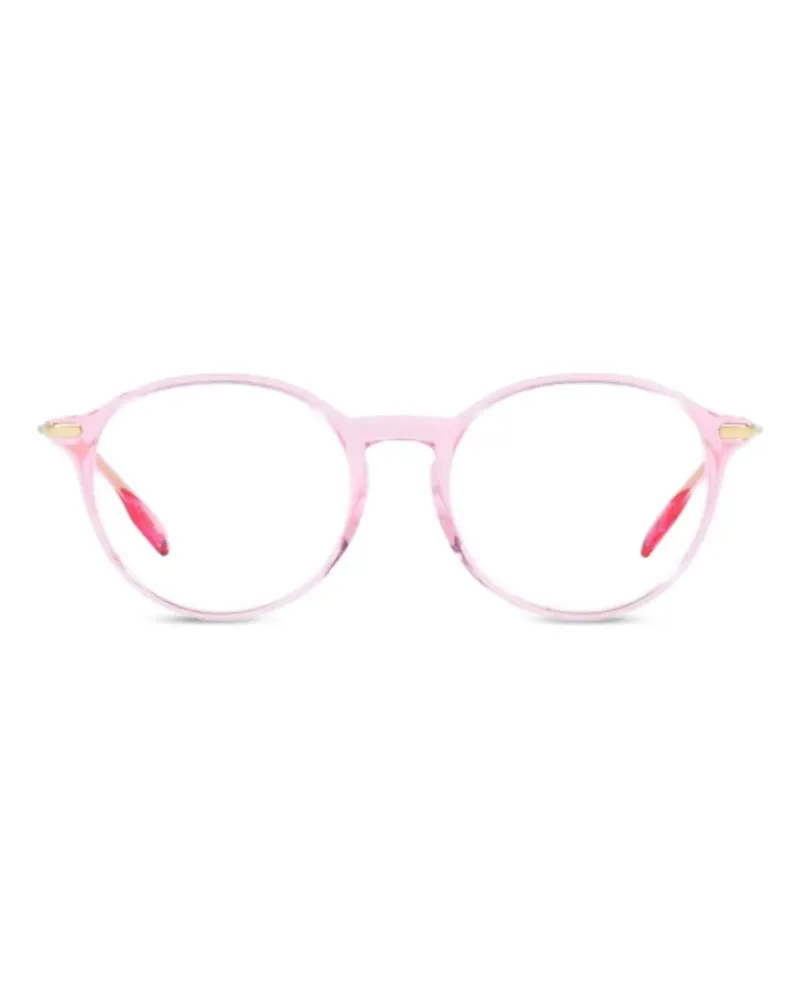 Burberry Alisson Brille mit rundem Gestell - Rosa Rosa