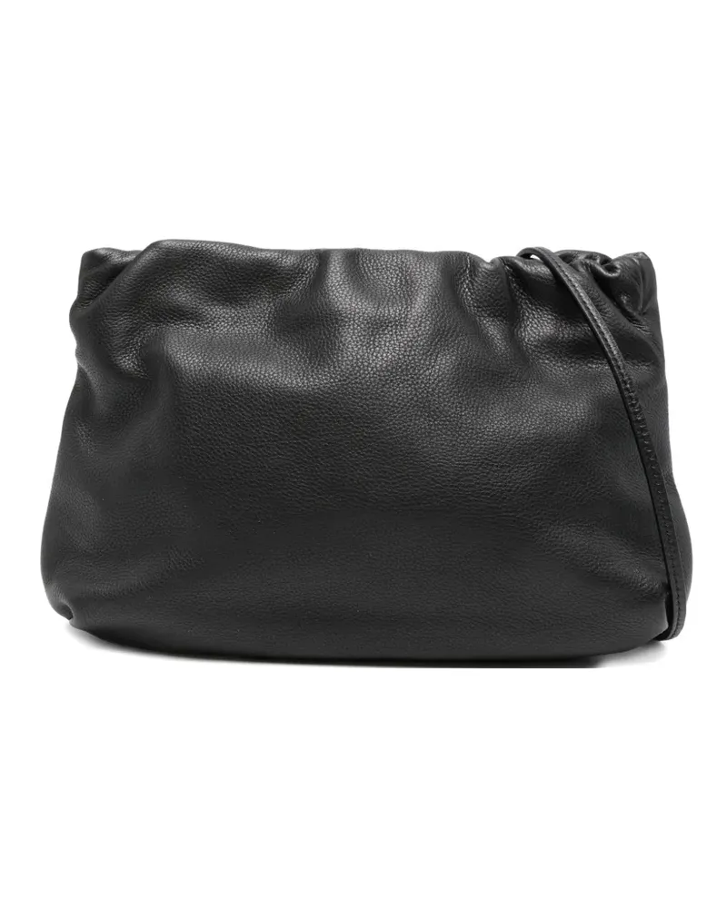 The Row mini Tasche leather clutch bag - Schwarz Schwarz