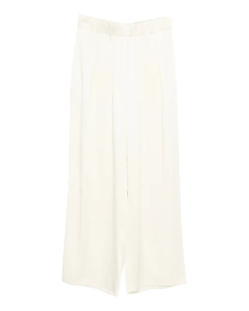 Jil Sander elasticated-waistband palazzo pants - Nude Nude