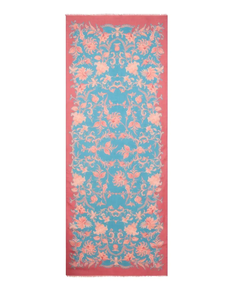 Etro floral scarf - Blau Blau