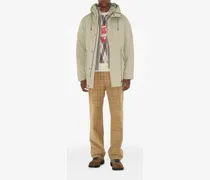 Parka im Layering-Look - Nude