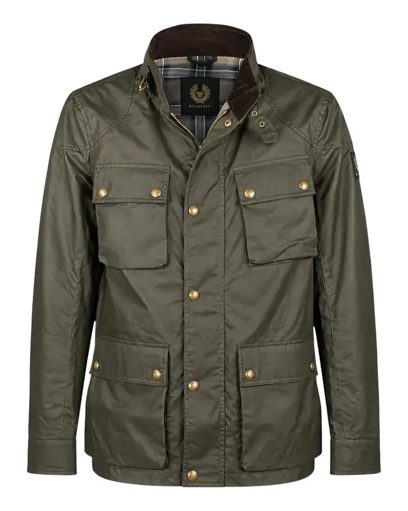 Belstaff Gewachste Fieldmaster Jacke - Grün Grün