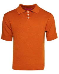 The Elder Statesman Nora Poloshirt Orange