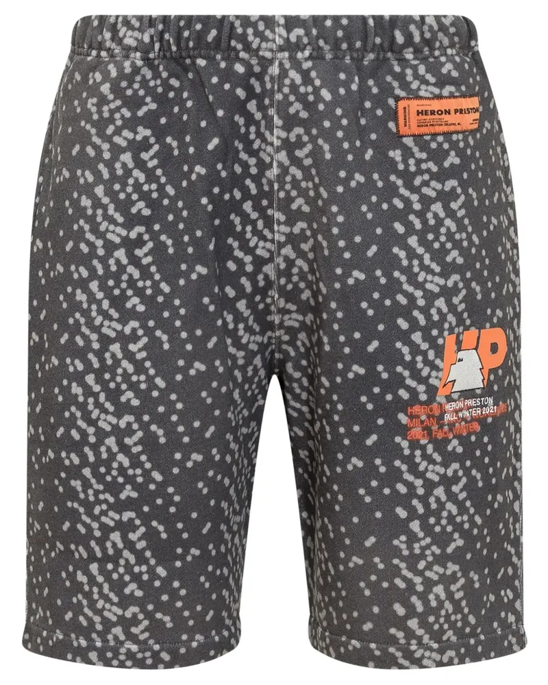 Heron Preston Shorts mit Polka Dots - Schwarz Schwarz
