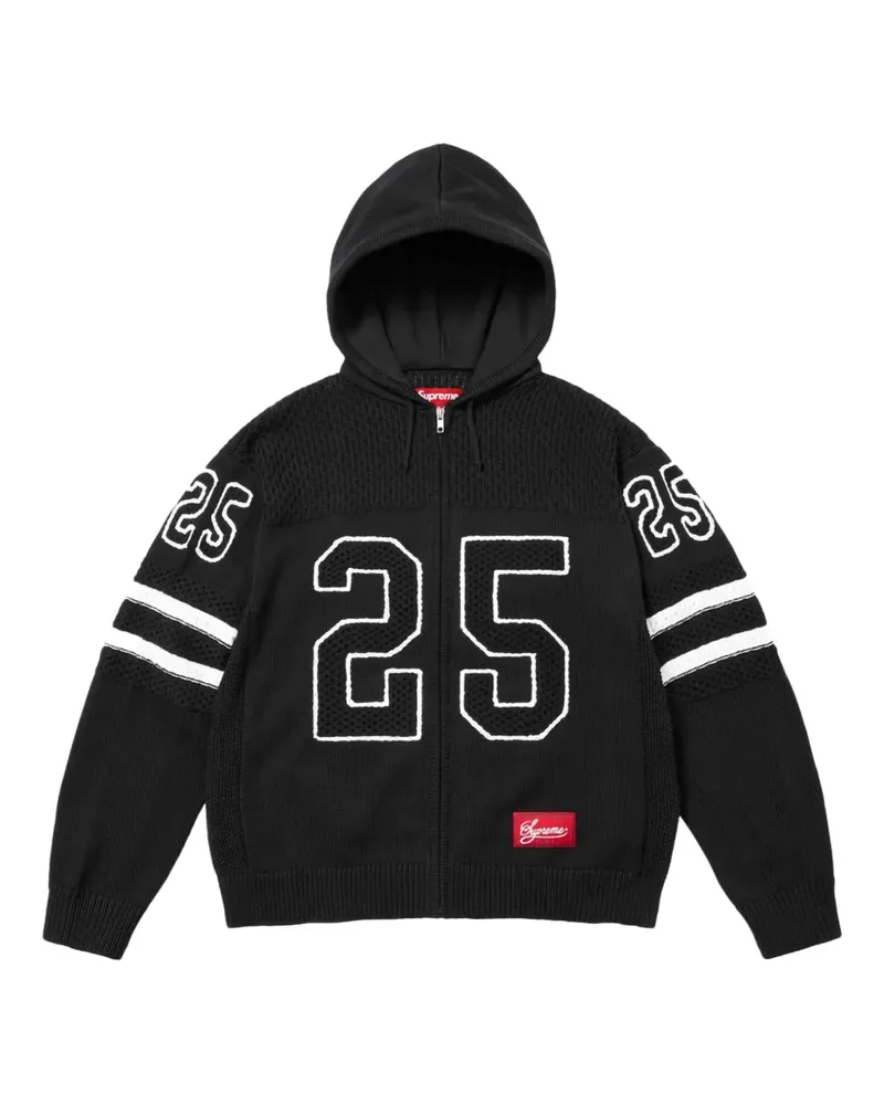 Supreme Being Sport "SS 25 - Black" Kapuzenjacke - Schwarz Schwarz