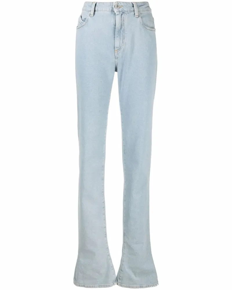 ATTICO Ausgestellte Jeans mit langem Schnitt - Blau Blau
