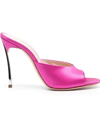 Casadei Blade Flash Mules 100mm Rosa