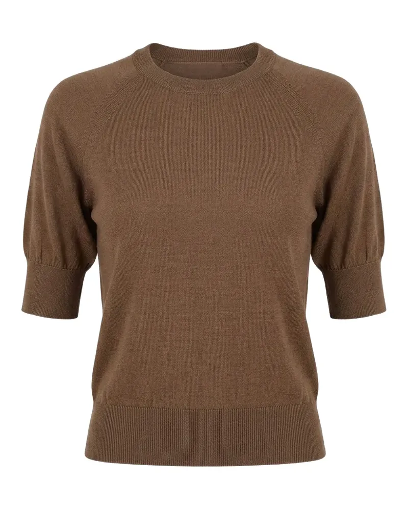 Simone Rocha Pullover mit Puffärmeln - Braun Braun