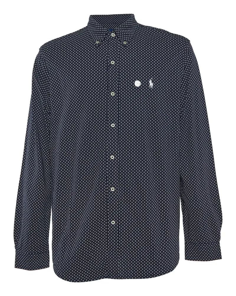 Ralph Lauren Pre-owned Hemd mit Muster - Blau Blau