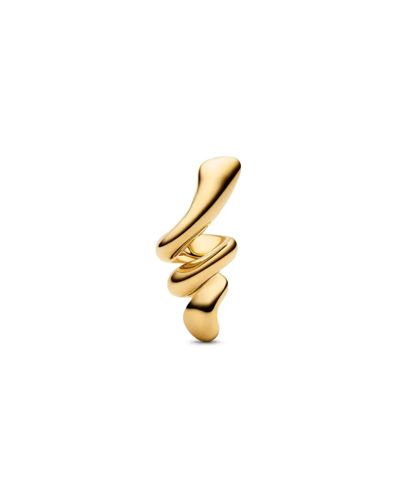 Maria Black Ohrring in Spiralform - Gold Gold