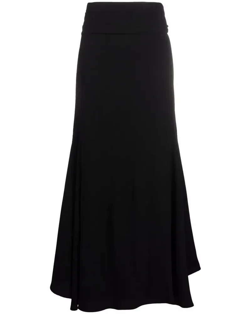 Stefano Mortari High-Waist-Rock - Schwarz Schwarz