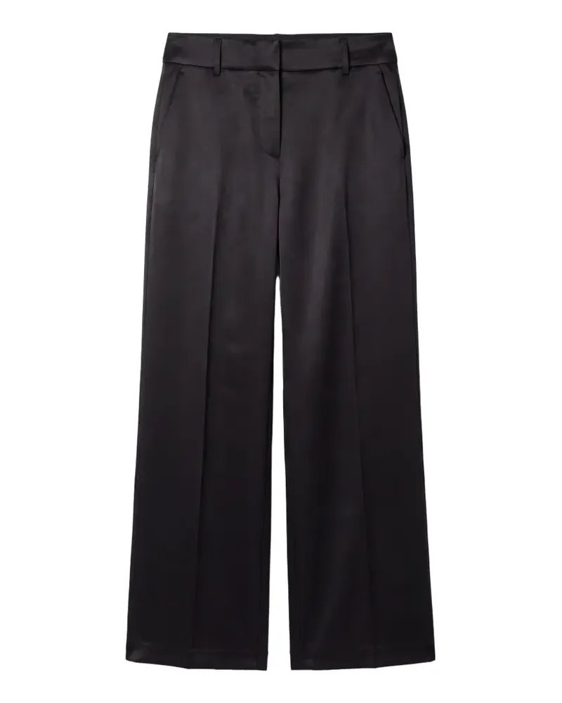 Reformation Gisele Satinhose - Schwarz Schwarz